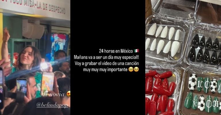 ¿Belinda se prepara para el video oficial del Mundial 2026? Esto compartió en redes sociales