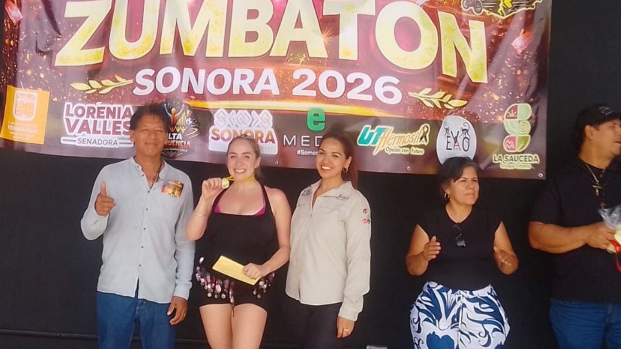 Termina Zumbatón 2026 tras siete horas de actividades y ellas son las ganadoras