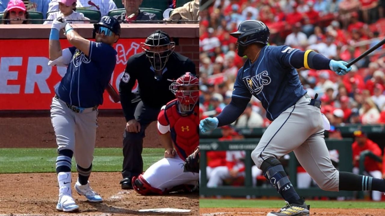 Jonathan Aranda y Yandy Díaz guían a Tampa Bay en su cómoda victoria sobre los Cardinals