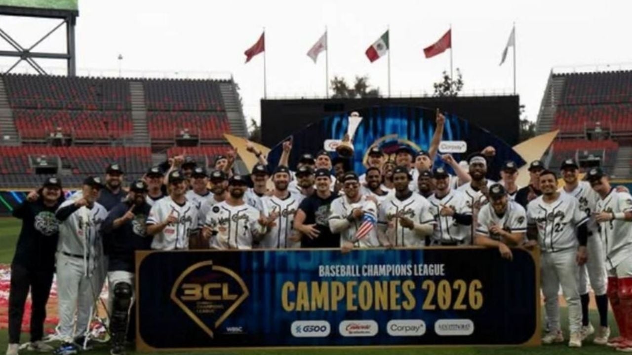 Los Diablos Rojos del Mexico pierden la final de la Baseball Championes League 2026
