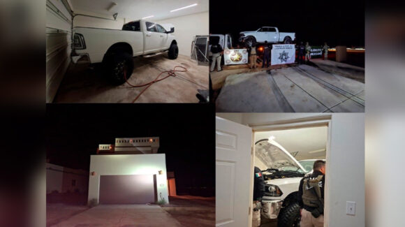 Catean guarida del crimen organizado en Caborca; encuentran envoltorios de droga y vehículo