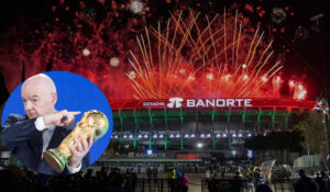 Gianni Infantino pone al Estadio Banorte como uno de los mejores en el mundo: “Es la catedral del futbol”
