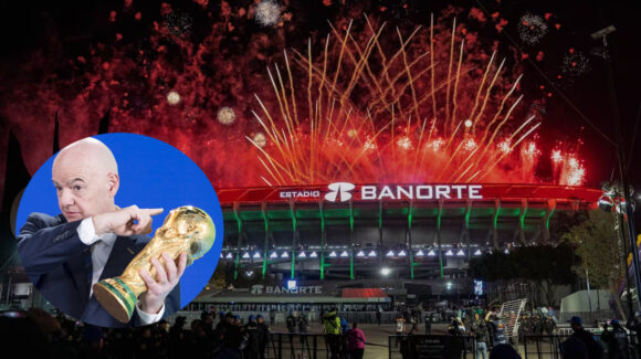 Gianni Infantino pone al Estadio Banorte como uno de los mejores en el mundo: “Es la catedral del futbol”