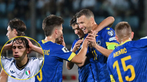 Italia suma un nuevo fracaso; cae ante Bosnia y Herzegovina y quedan fuera de la Copa del Mundo 2026