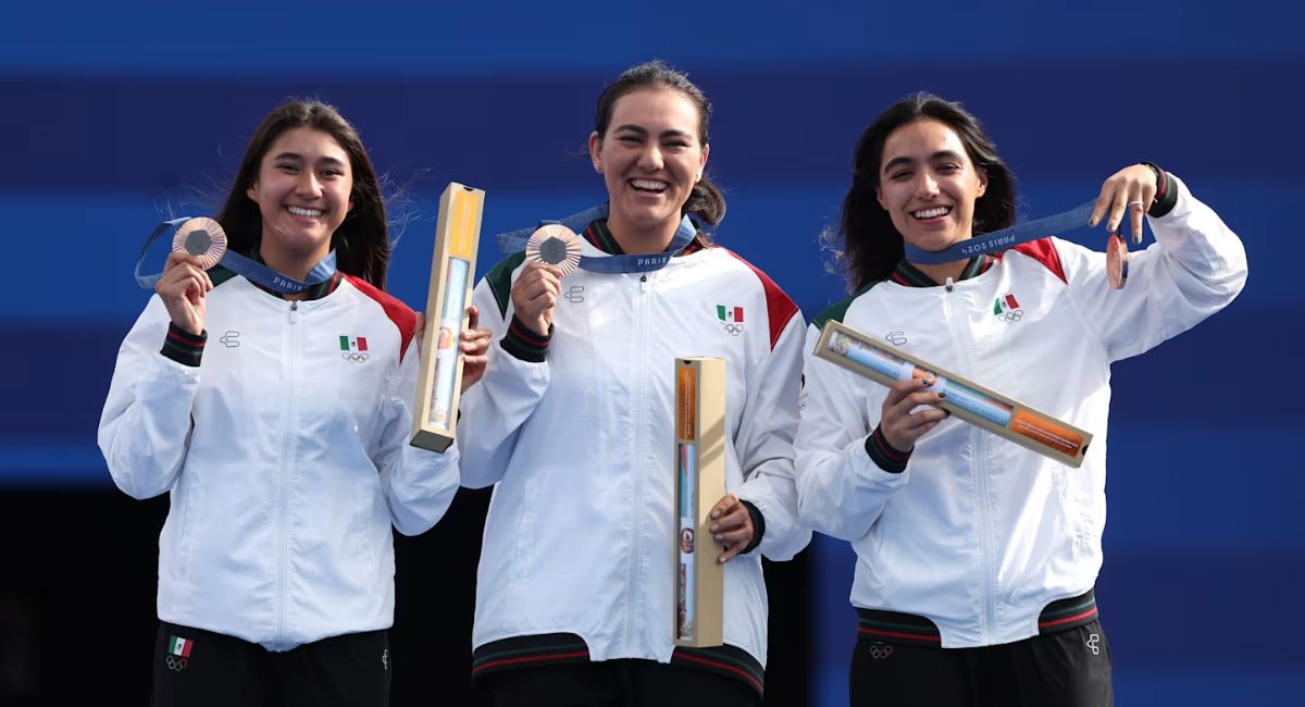 ¡Medalla de bronce! Valencia, Ruiz y Vázquez ganan tercer lugar en la Copa del Mundo de Tiro con Arco