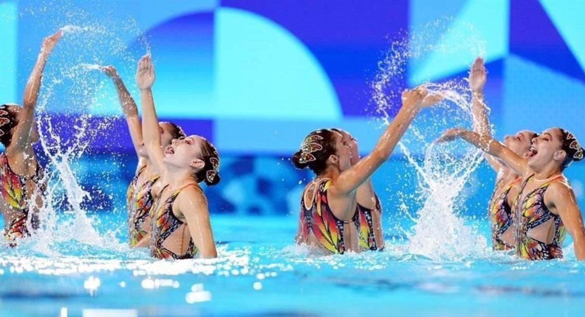 ¡Medalla de plata! Selección mexicana obtuvo segundo lugar en Natación Artística