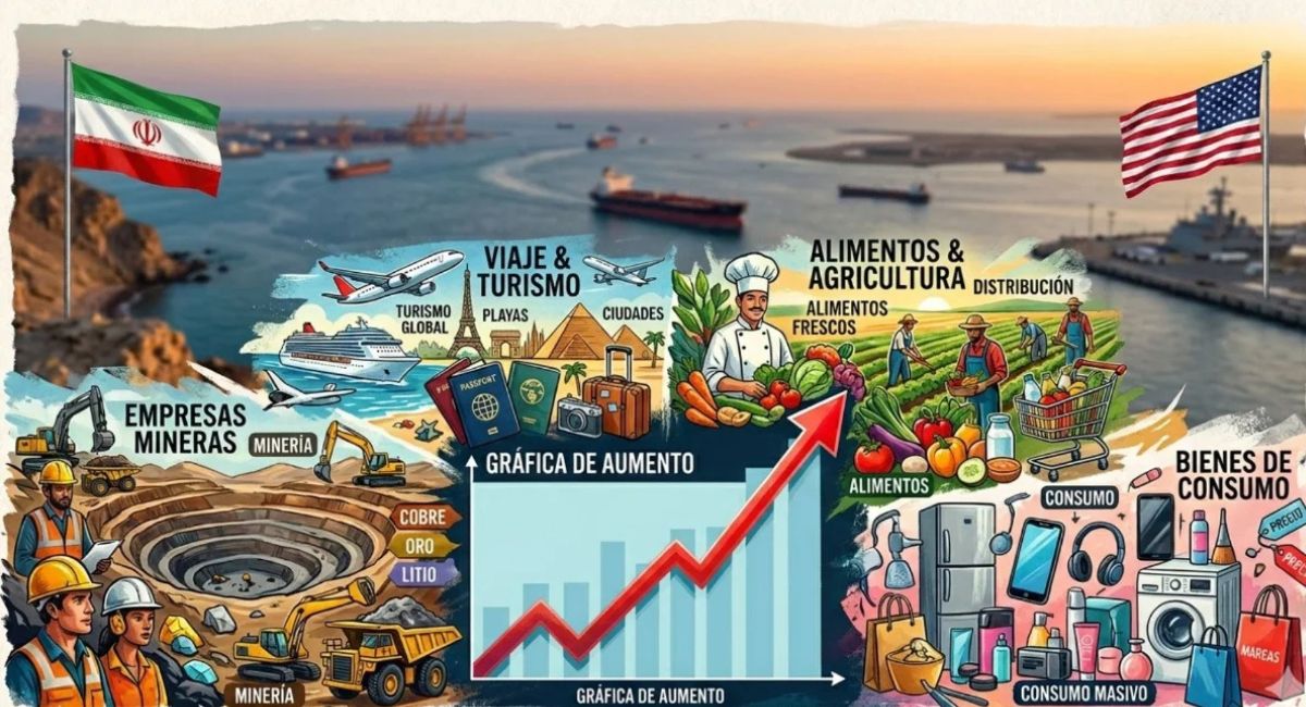 Artículos que aumentarán su precio en todo el mundo a causa de la guerra en Irán