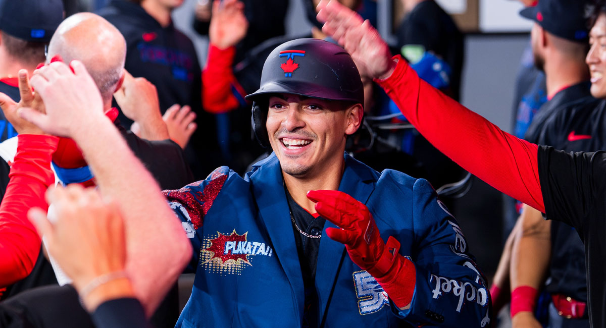 El mexicano festejó en grande su cuadrangular