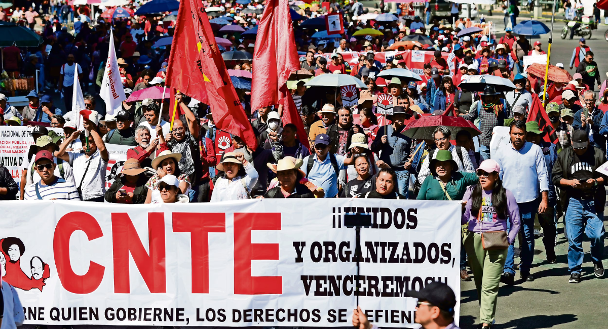 CNTE anuncia paro indefinido en junio; amenazan con boicotear el Mundial de Fútbol 2026
