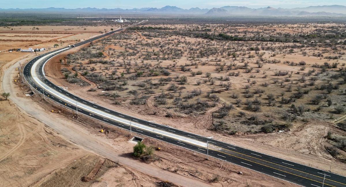 Entrega 'Toño' Astiazarán primera etapa del Libramiento Norponiente de Hermosillo