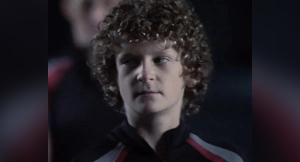 Ethan Jamieson al ser tributo en Los Juegos del Hambre