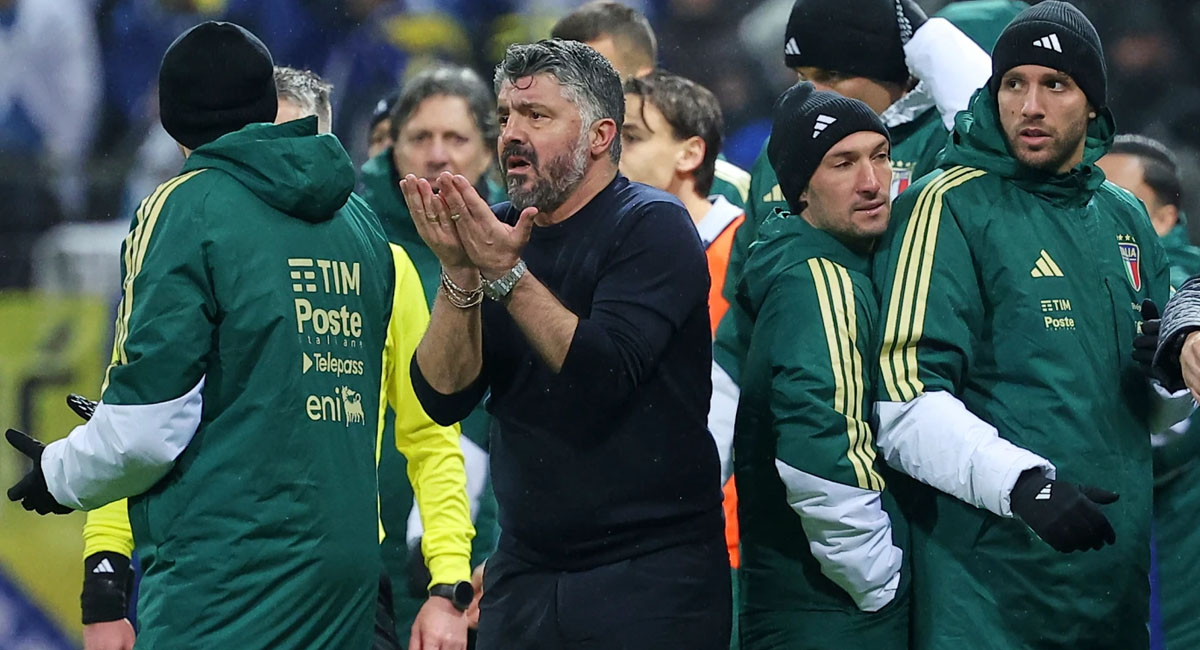 Gatusso no pudo llevar a su equipo a la Copa del Mundo