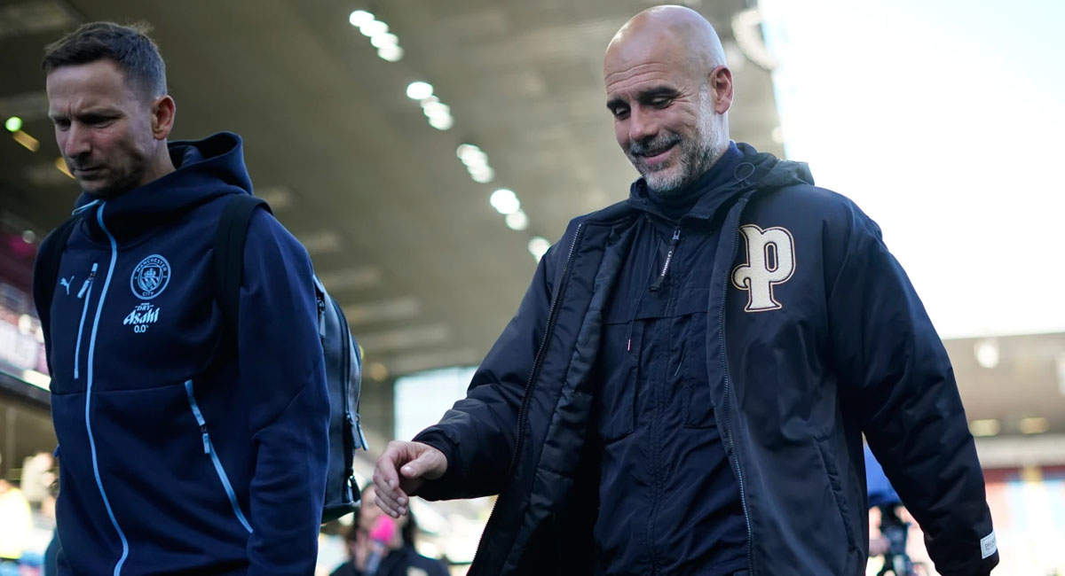 Guardiola salió más que contento con el resultado del juego