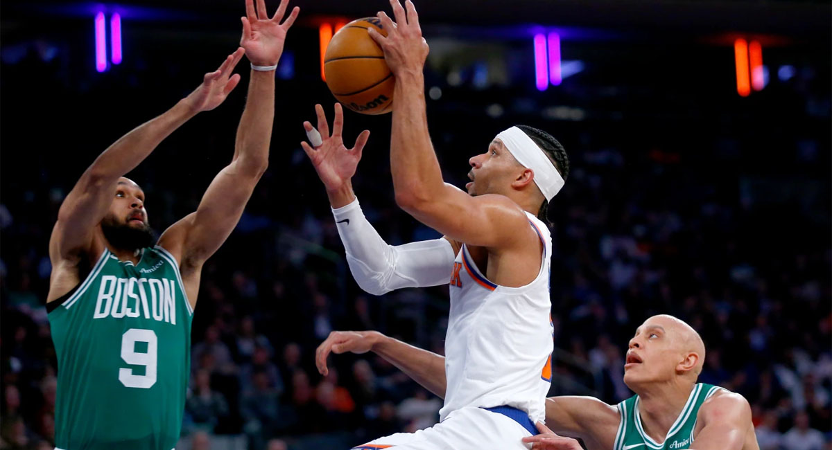 Hart lideró el ataque de los Knicks en la victoria sobre Celtics