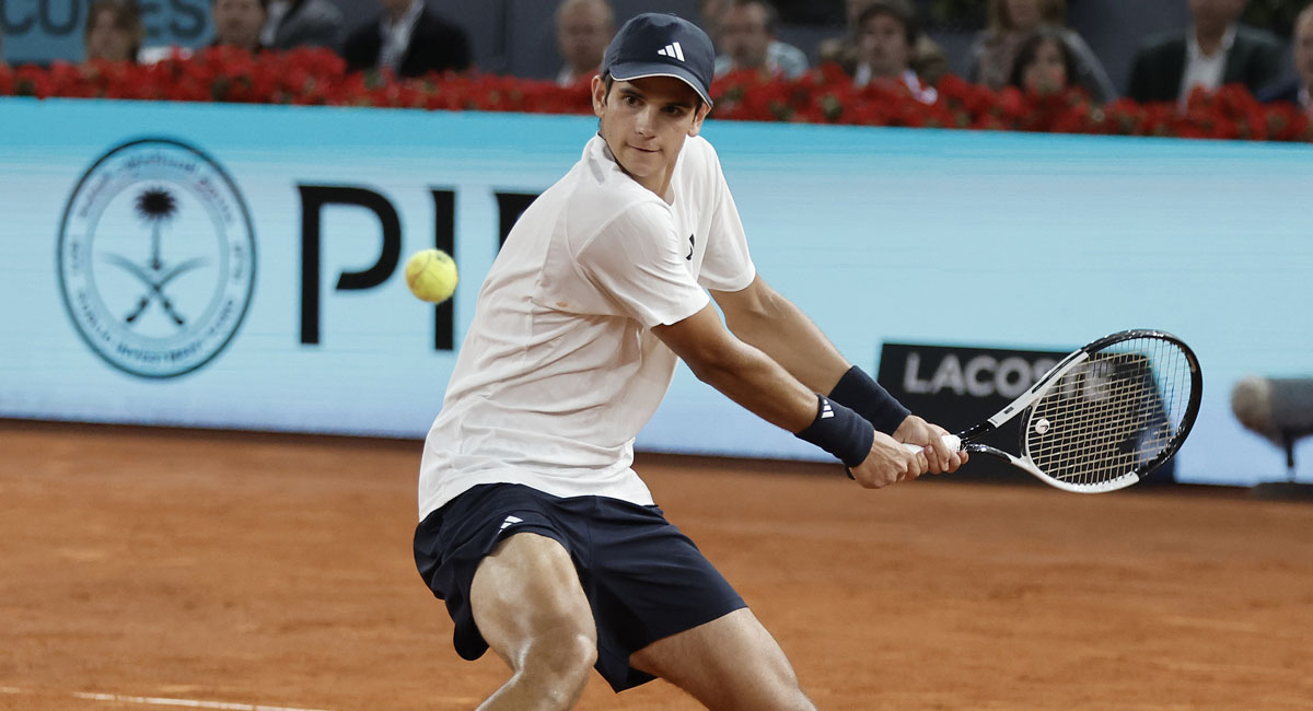 El jovencito resultó un gran rival para el número uno del mundo