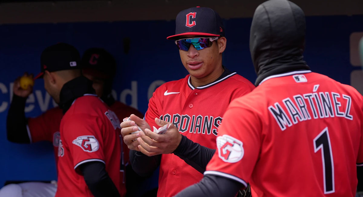 Brito debutó en la Gran Carpa con los Guardians