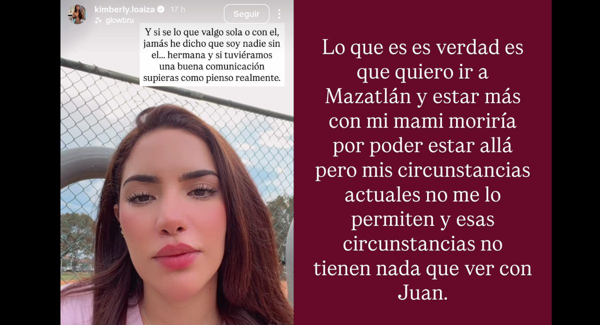 Kimberly Loaiza contesta a la polémica por la salud de su madre