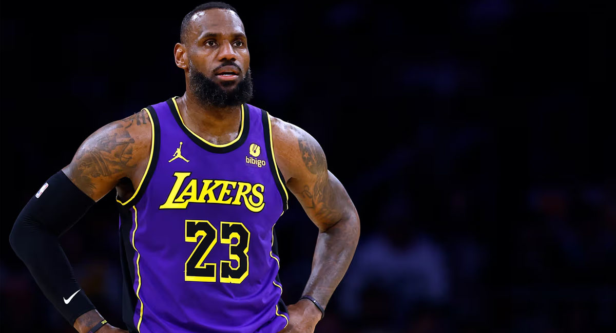 James ha estado batallando toda la temporada con las lesiones