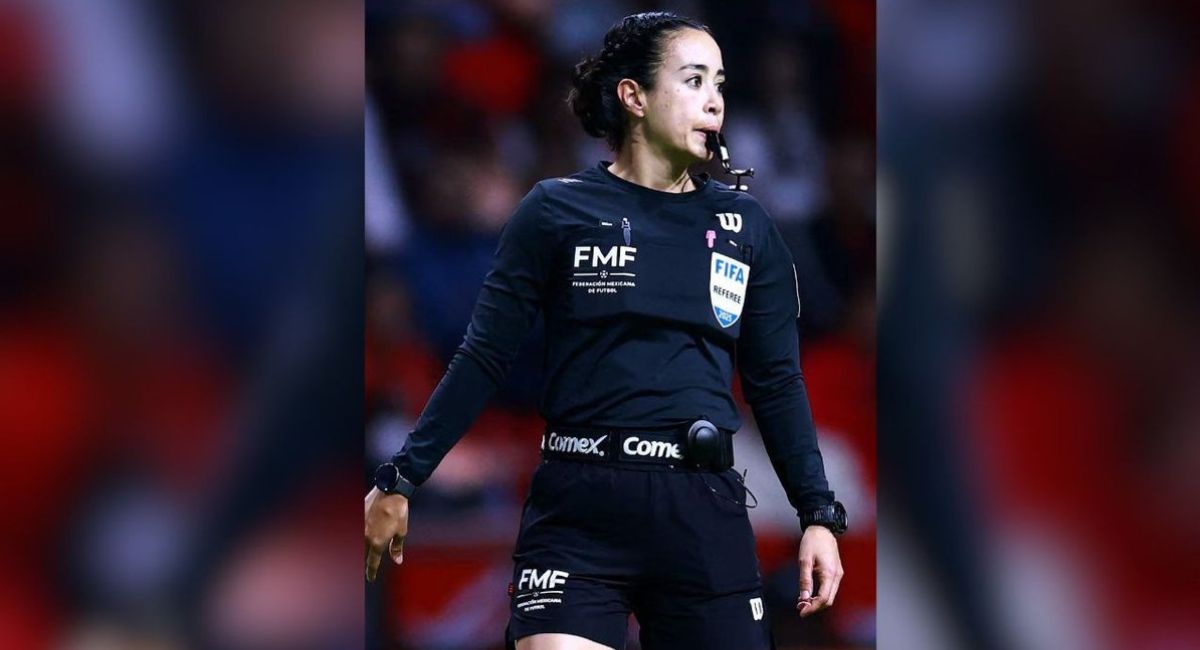 La árbitra mexicana Katia Itzel García fue designada por la FIFA para el Mundial 2026