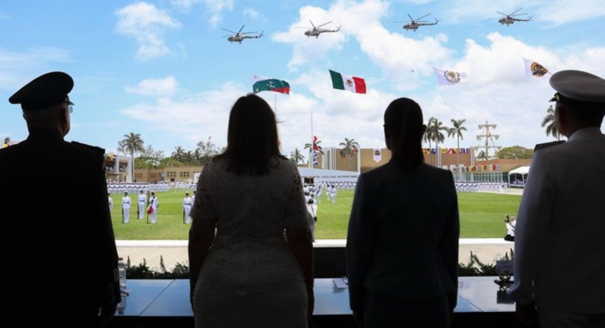 "La patria se ama y se defiende": Sheinbaum en el 122 aniversario de la defensa de Veracruz