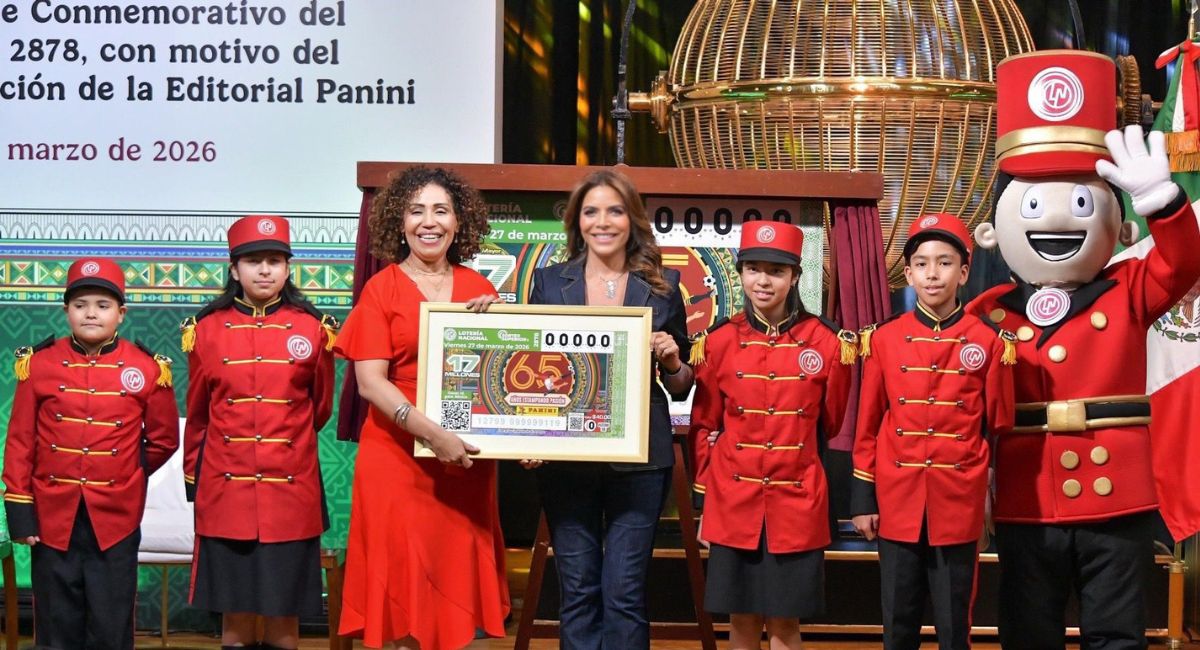 Lotería Nacional y Panini lanzan álbum conmemorativo retro debido al Mundial 2026