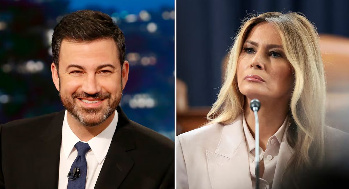 Melania Trump exige cancelar programa de Jimmy Kimmel