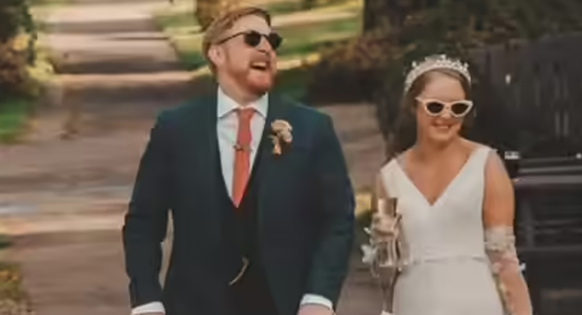 Michael Campbell de Game Of Thrones y su esposa