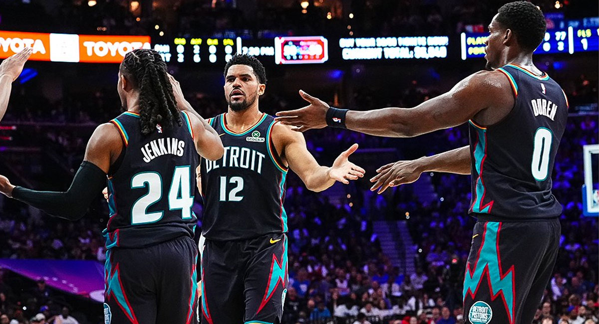 Detroit consiguió su primer objetivo en la temporada