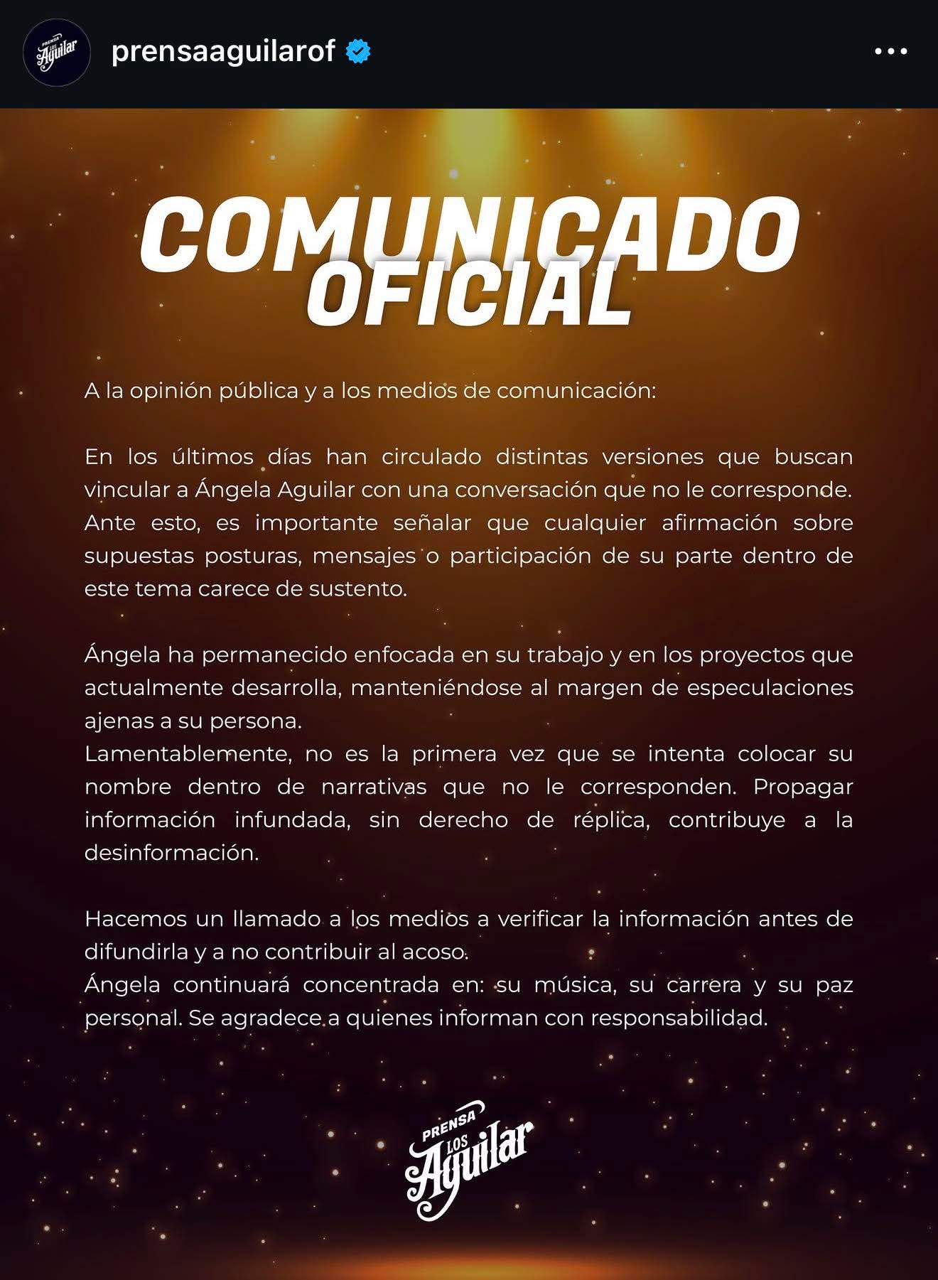 Prensa de Los Aguilar desvincula a Ángela Aguilar de polémica por nuevo video de Christian Nodal