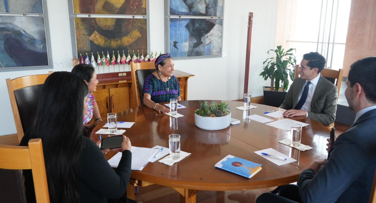 Rigoberta Menchú Tum ha sido designada como Alta Consejera para los Derechos de las Mujeres por la Cancillería