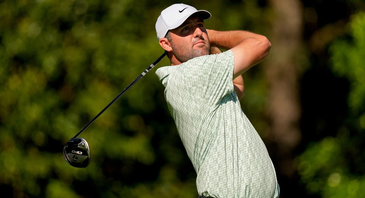 Scheffler no tuvo un buen inicio en el Masters