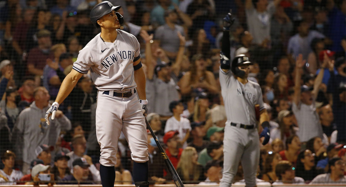 Stanton encabezó el ataque de los Yankees en Fenway Park