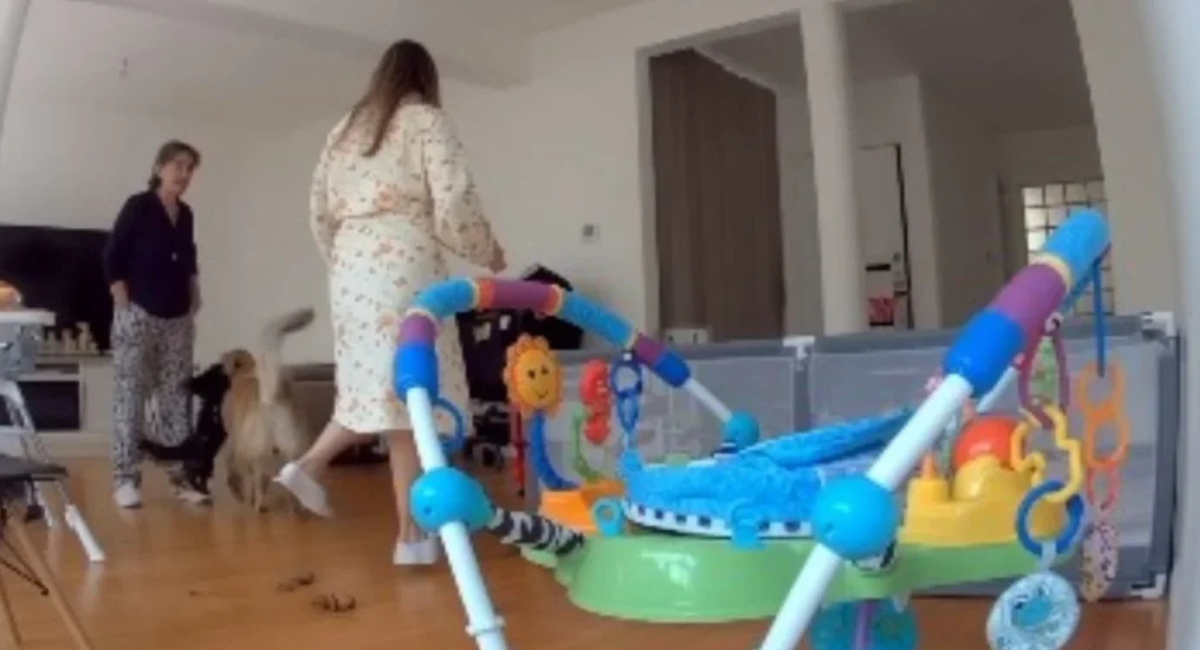 Se filtra video del momento del ataque a Carolina Flores, a manos de su suegra