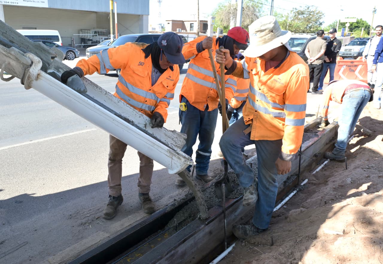 Toño Astiazarán supervisó las obras de mejoras en Hermosillo