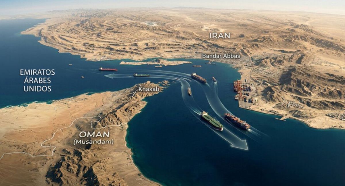 Trump advierte a Irán por supuestos cobros a petróleos en el estrecho de Ormuz