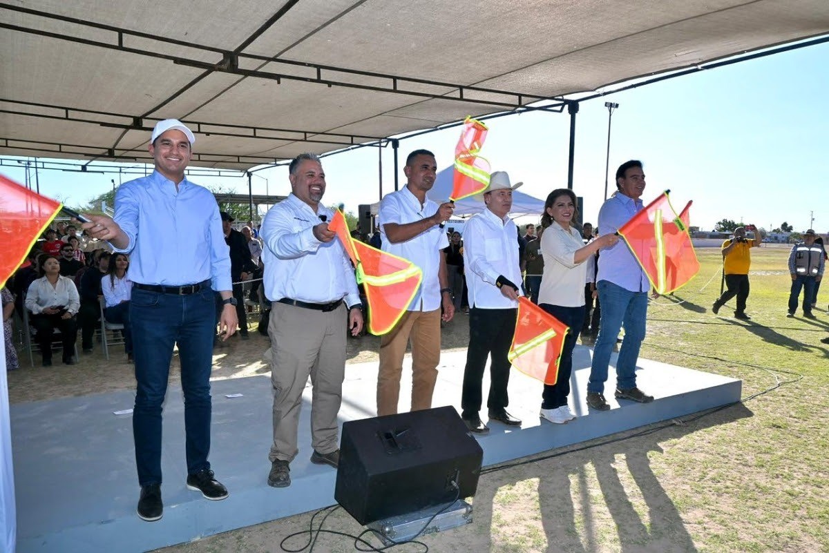 Gobierno de Sonora inicia rehabilitación de unidad deportiva en Altar