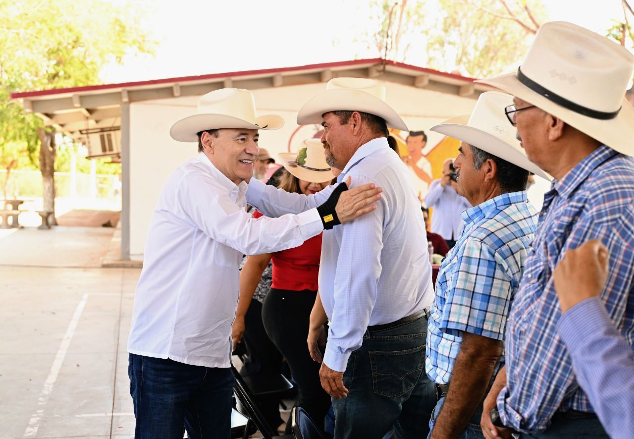 Durazo reitera su compromiso con productores agrícolas y el Fuerte Mayo; asegura agua para el campo