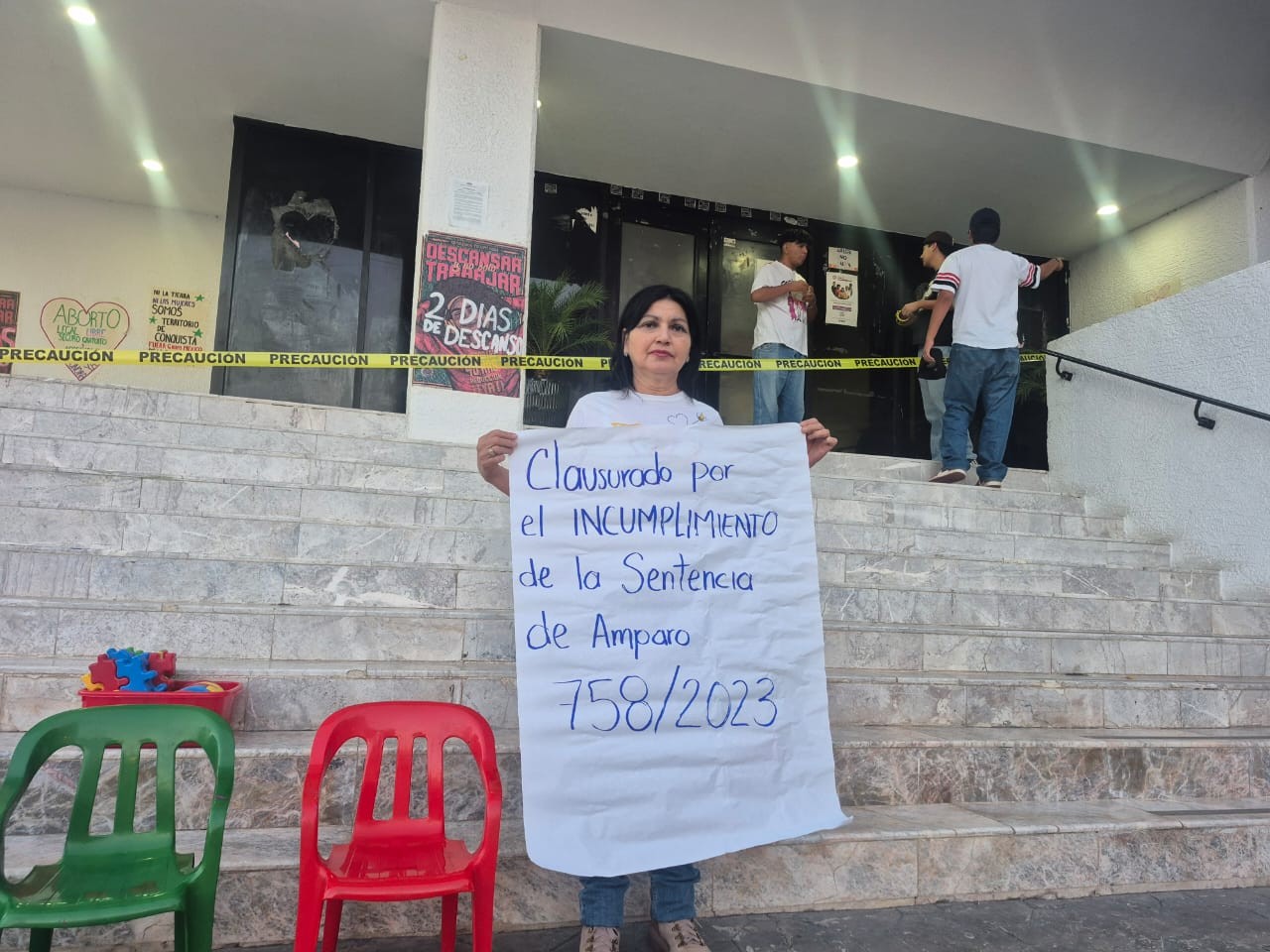 "Es por incumplimiento": Directoras de estancias infantiles toman el Congreso del Estado en Hermosillo