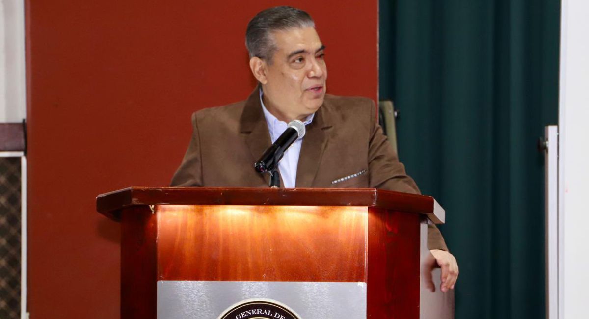 En la imagen, el fiscal Gustavo Rómulo Salas en la inauguración del seminario. Foto: FGJES