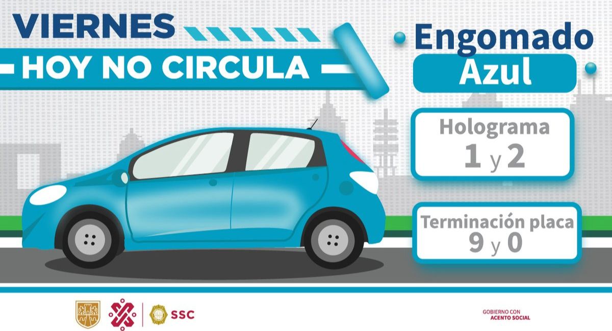 Programa Hoy No Circula de este viernes 3 de abril