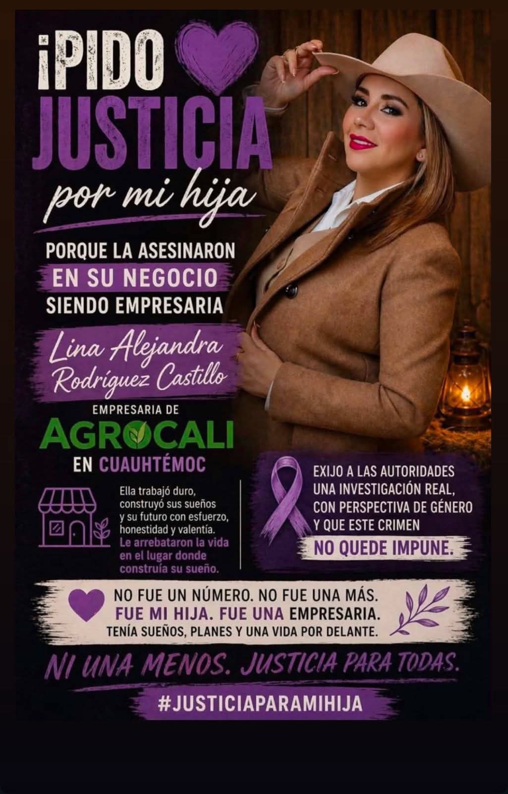 Secretaria nacional de Mujeres Ganaderas es asesinada en su propio negocio