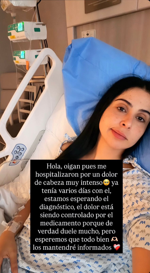"Estamos esperando el diagnóstico": Hospitalizan de emergencia a Lupita Villalobos