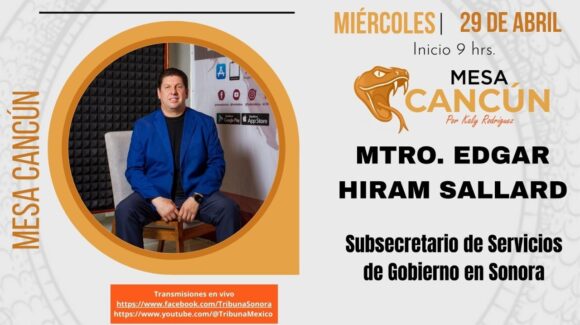 🔺Mesa Cancún con Edgar Hiram Sallard Hernández🔻