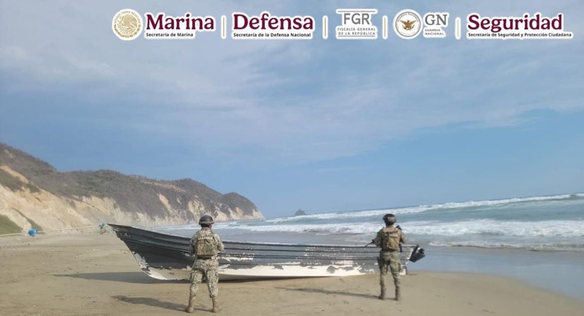 Incautan 265 kg de cocaína en operativo marítimo en Michoacán