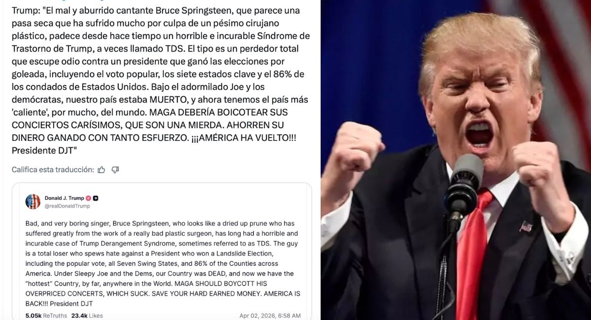 Trump arremete contra Springsteen y pide no ir a sus conciertos