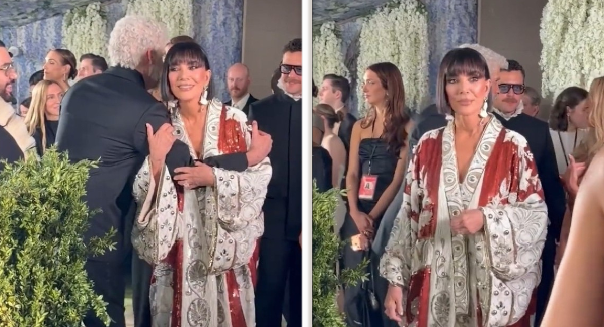 ¡Tensión en el aire! El incómodo y forzado encuentro entre Kris Jenner y Bad Bunny que paralizó la Met Gala 2026
