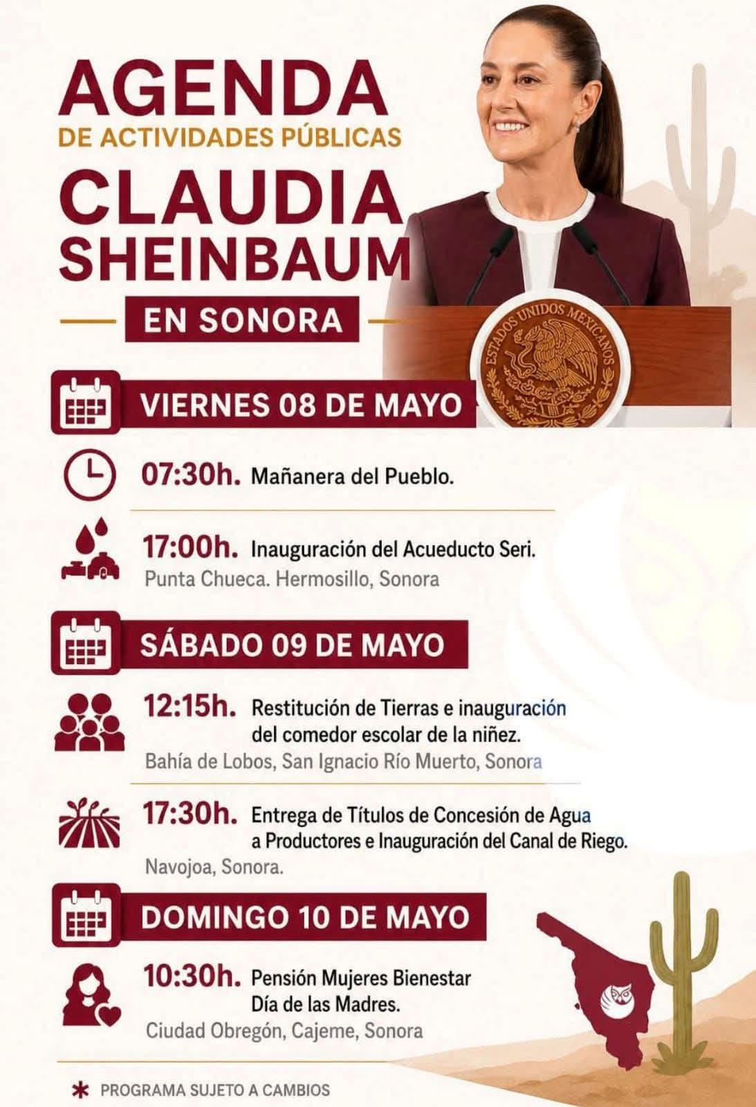 “Acompañaré a Sheinbaum, pero no hay que distraerla con otros temas”: Lamarque Cano