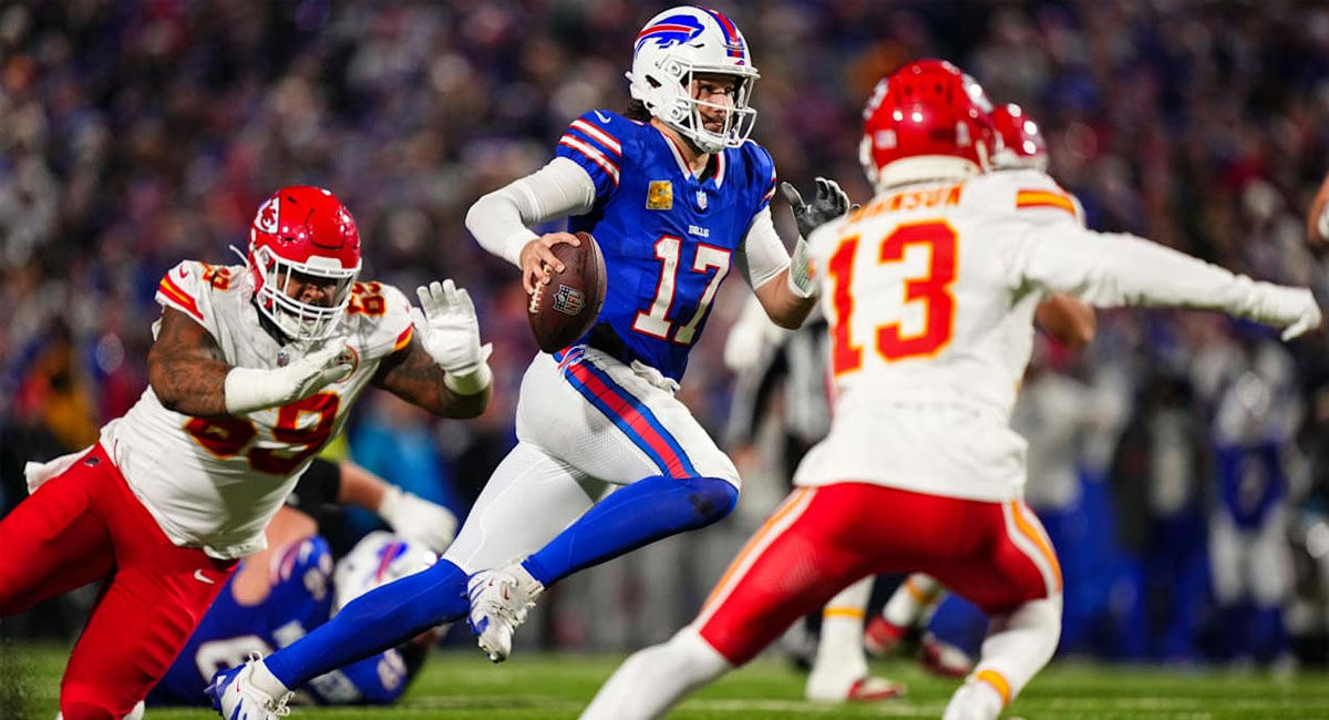 Allen y sus Bills se medirán a los Chiefs en Acción de Gracias