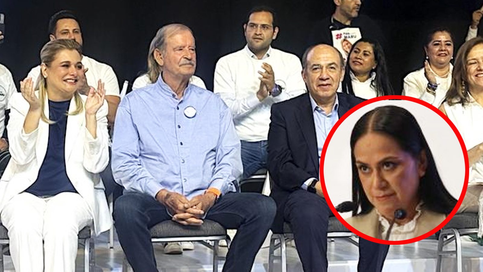 Ariadna Montiel lanza duro crítica por presencia de Fox y Calderón en reunión con Maru Campos