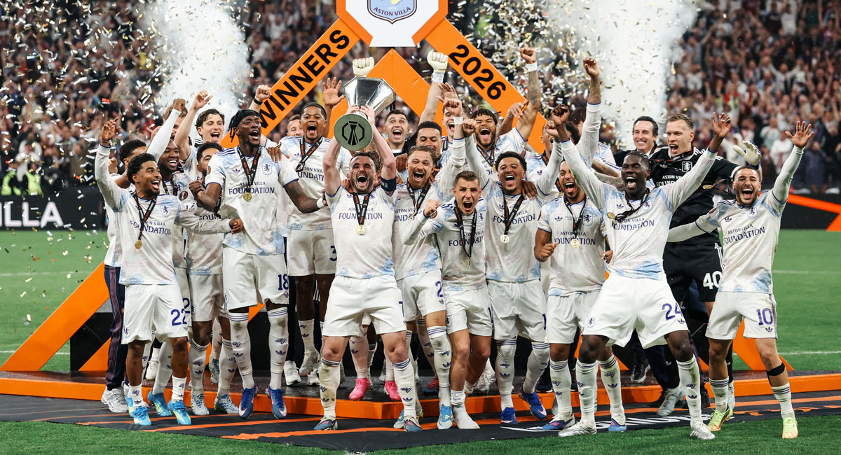 Los 'Villanos' se coronaron en la Europe League, con una gran campaña